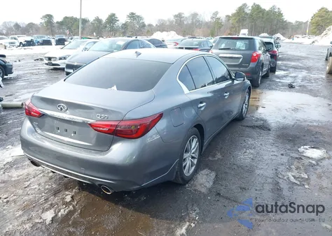 2021 Infiniti Q50 Pure Awd z USA, uszkodzony, nr VIN JN1EV7ARXMM752092
